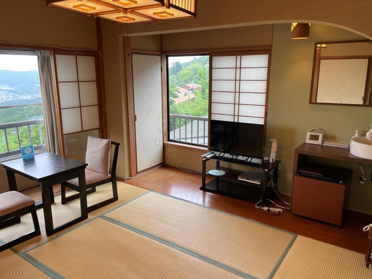 Shiroyama Ryokan Ikoma Exteriör bild